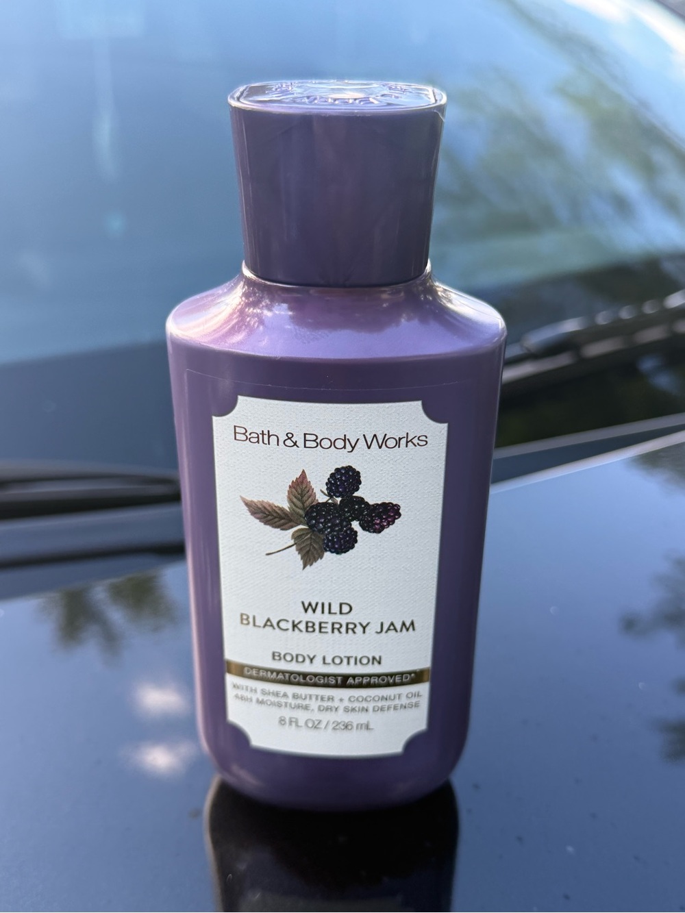 Bath & Body Works Purple Wild Blackberry Jam Body Lotion